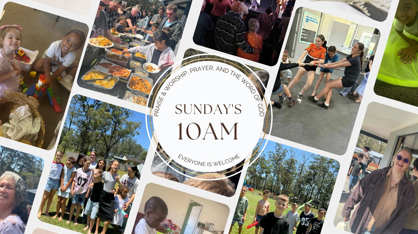 Transformation Church community sharing meals, gathering, and enjoying family life